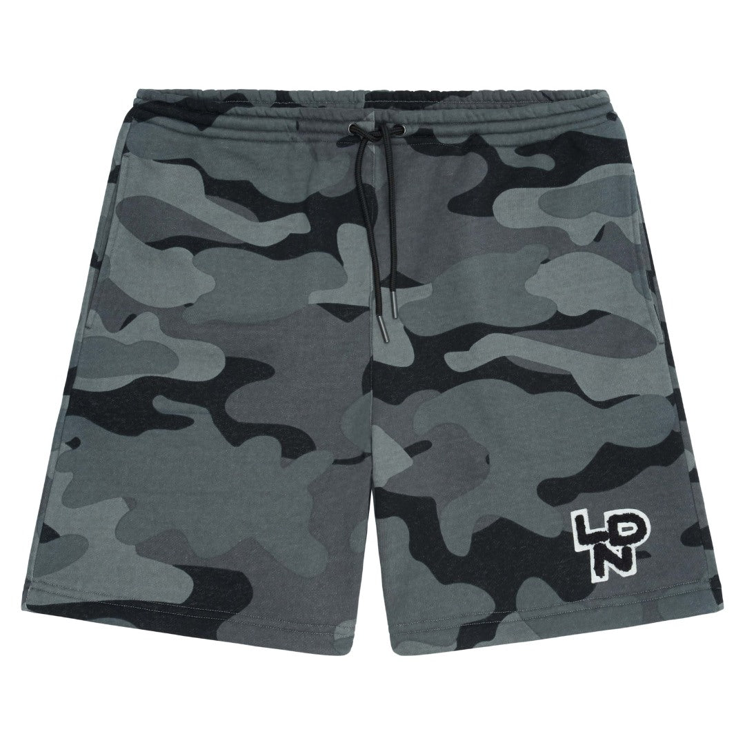 LDN Sweatshort Printed Camo