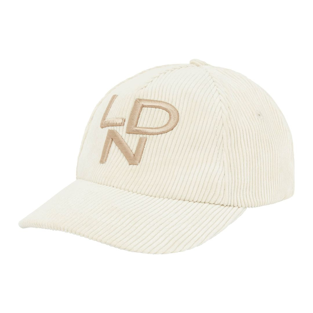 5 Panel Corduroy Hat Beige