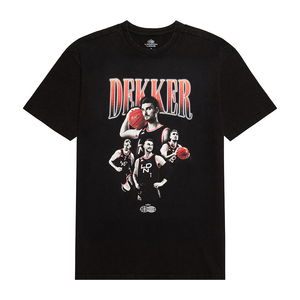 Oversized Acid Wash T-shirt - Sam Dekker