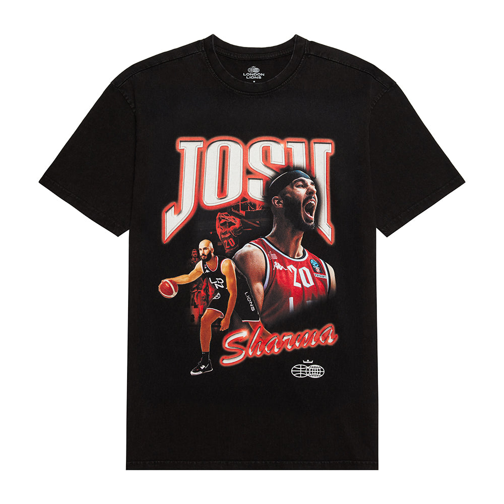 Oversized Acid Wash T-shirt - Josh Sharma