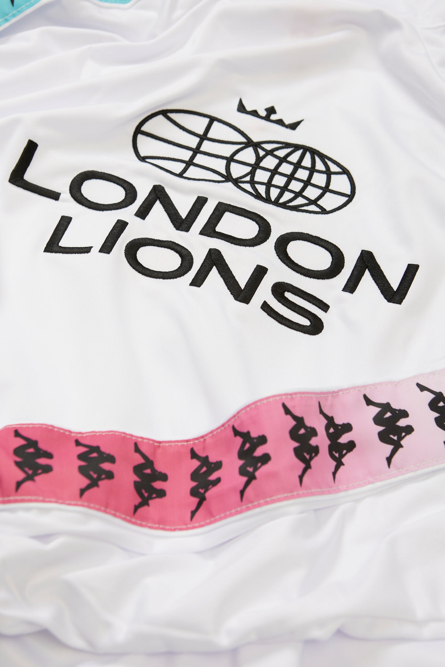 Limited Edition Kappa & London Lions City Tracksuit Top - White