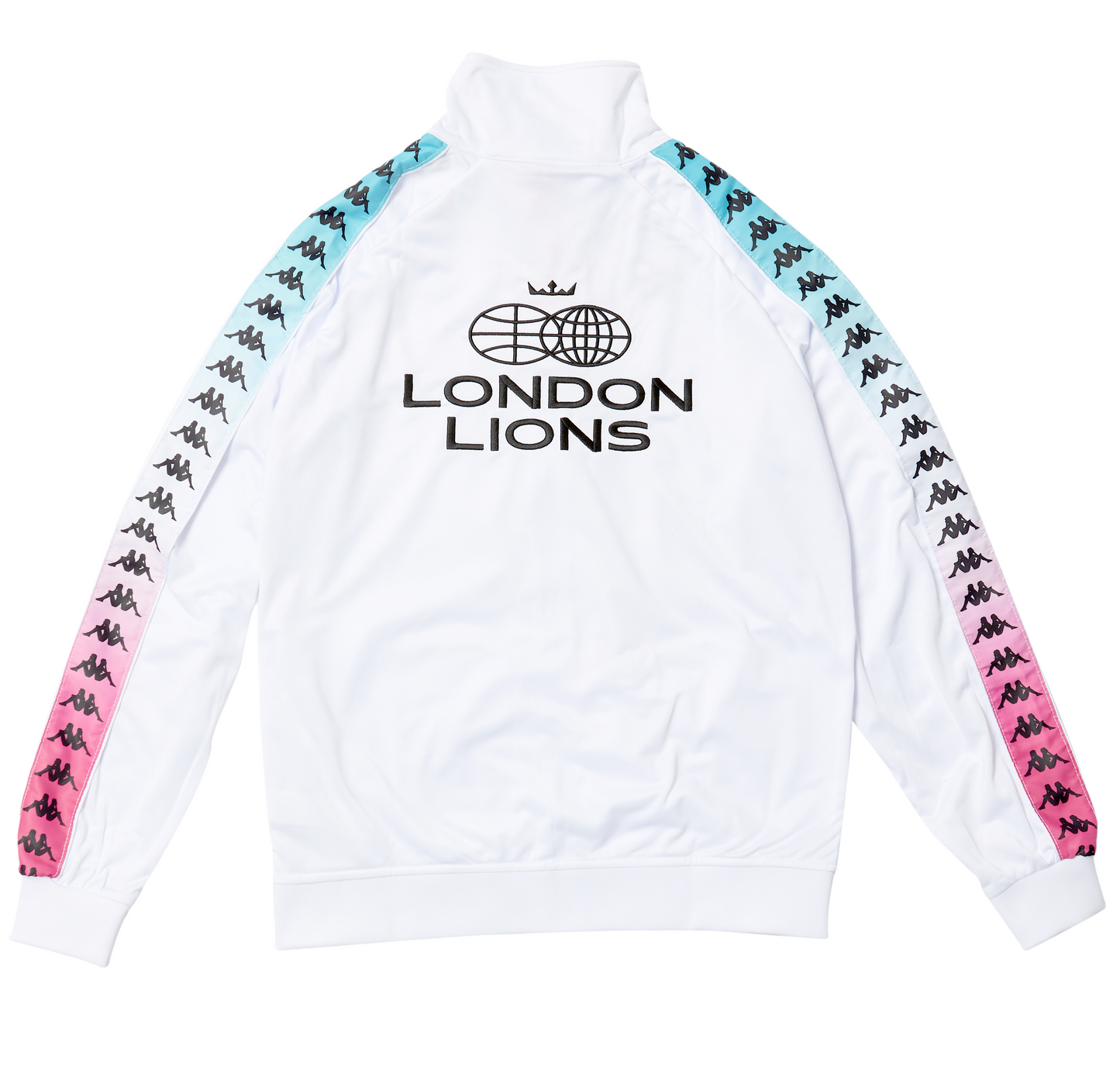 Limited Edition Kappa & London Lions City Tracksuit Top - White