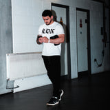 LDN SCRIPT TEE WHITE