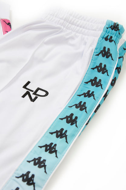 Limited Edition Kappa & London Lions City Tracksuit Bottoms - White